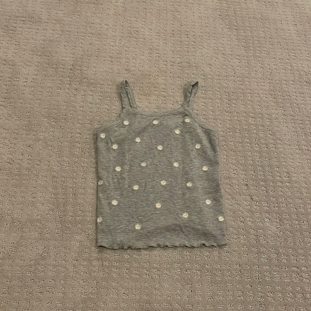 Art class girls daisy tank top